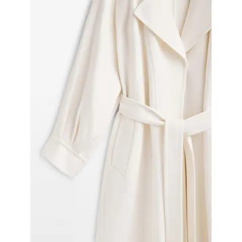 Palton lana Massimo Dutti Studio