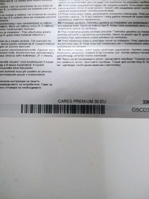 Centrala Termica Ariston Cares 30