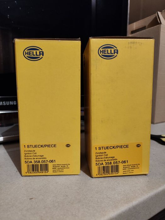 Запалителна бобина "Hella" за Mazda 323f, 1.6, 98hp, Бензин.
Налични -