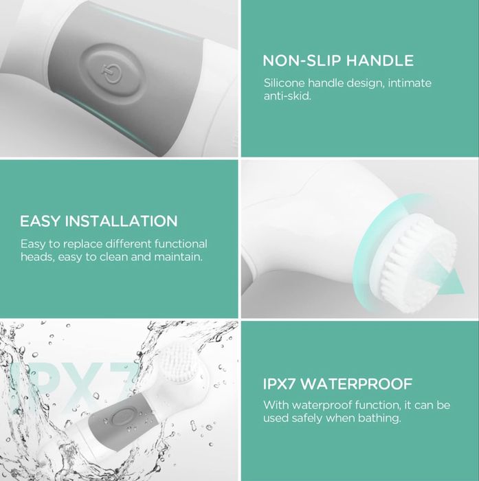 Perie faciala electrica 5 in 1