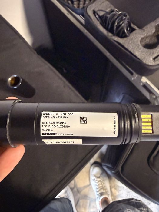 SHURE QLXD4 - Made in Mexico