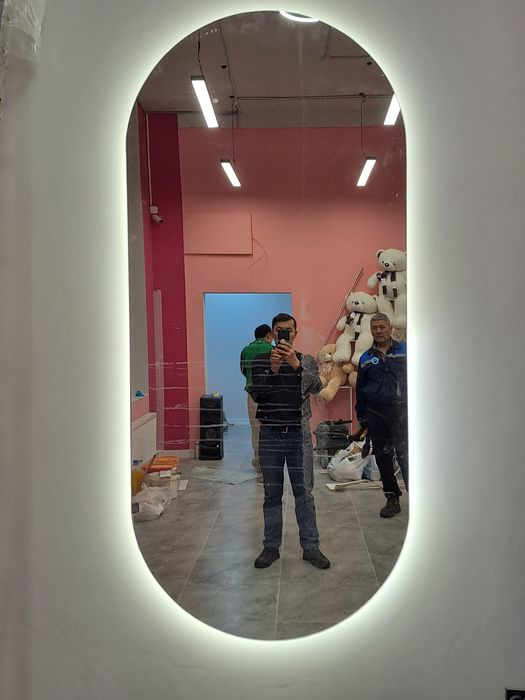 Установка зеркал.