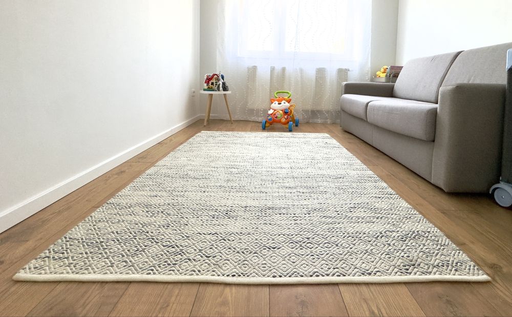 Vand covor rugvista hugo din lana 140x200 cm