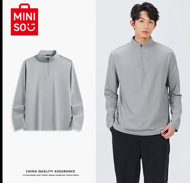 Лонгслив miniso япония новый