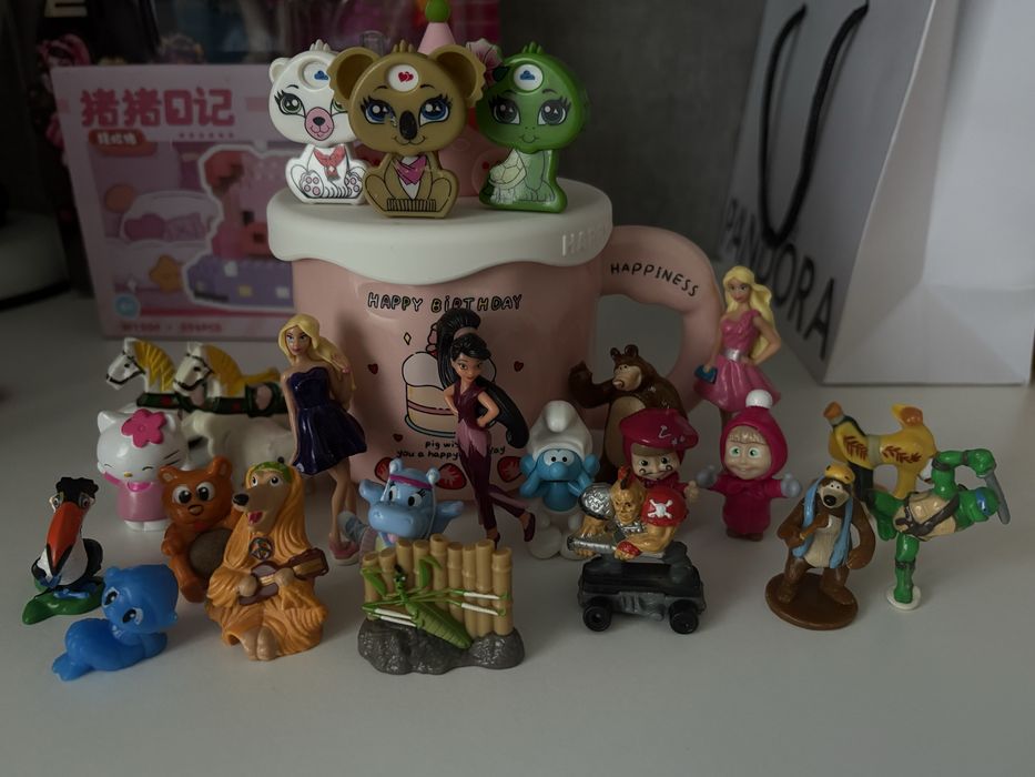 Старые игрушки из киндер/kinder