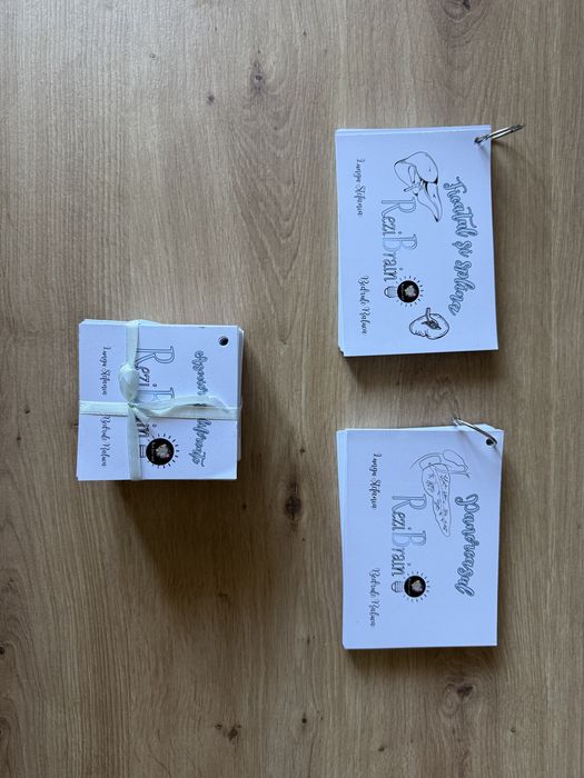 Vând Flashcard-uri originale ReziBrain, noi - CEL MAI MIC PREȚ!!!