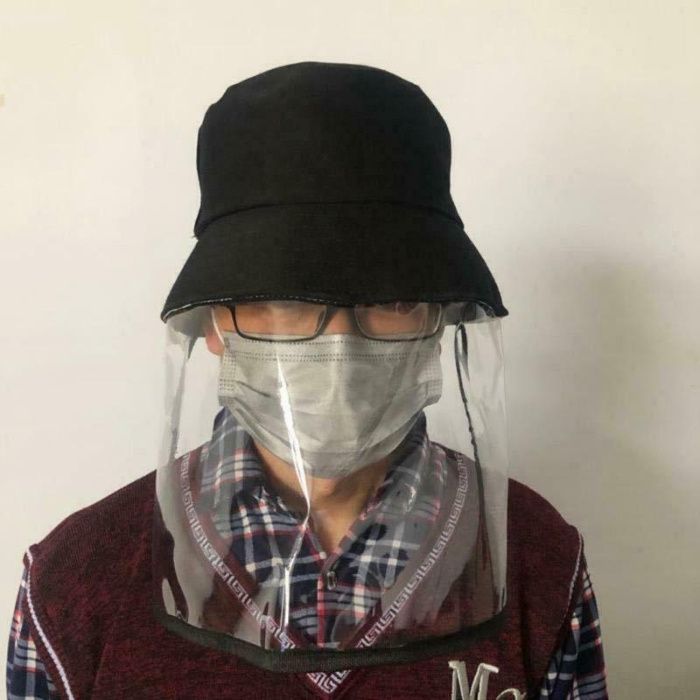 Palarie protectie. Culoare camuflaj, albastru inchis Nou ambalata!