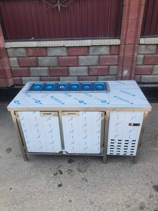 Пицца стол Саладетта стол холодильник с гастроемкостями