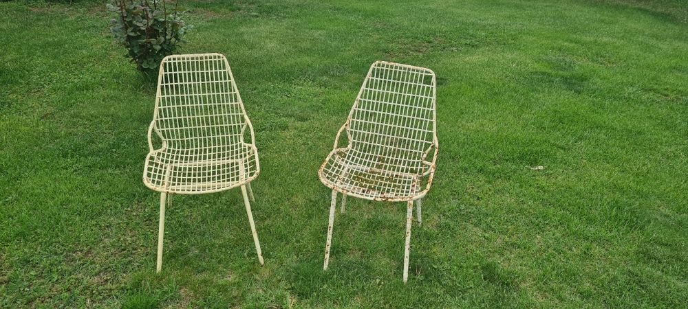 Метална маса с  градински столове