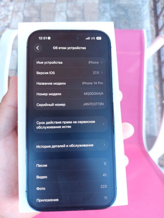iPhone 14 pro в хорошем состоянии