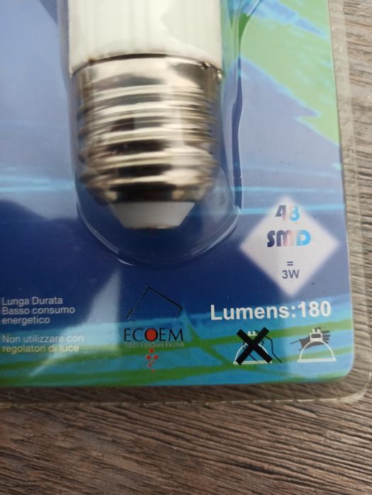 Bec led 220V 3W -180 lumeni E27