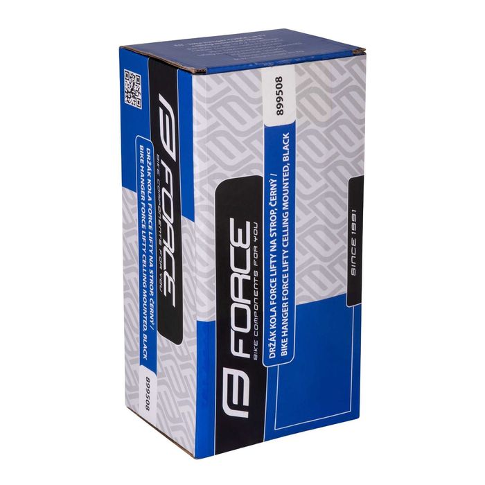 Велосипедна стойка, Закачане за таван, Скрипец, Стоманена, Черна, 20кг