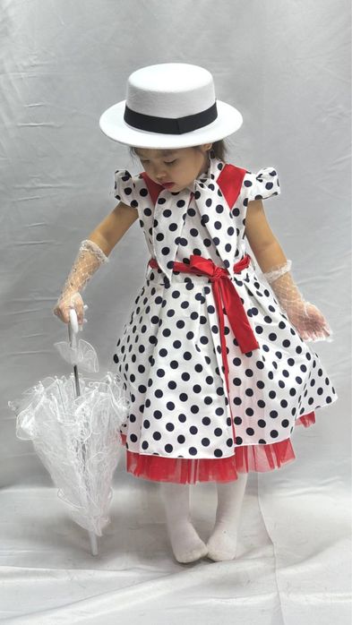 Горох платья ретро стиль