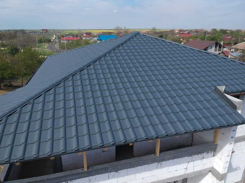 Montaj Tigla Metalica Bucuresti - Acoperis cu Garantie Rezistent