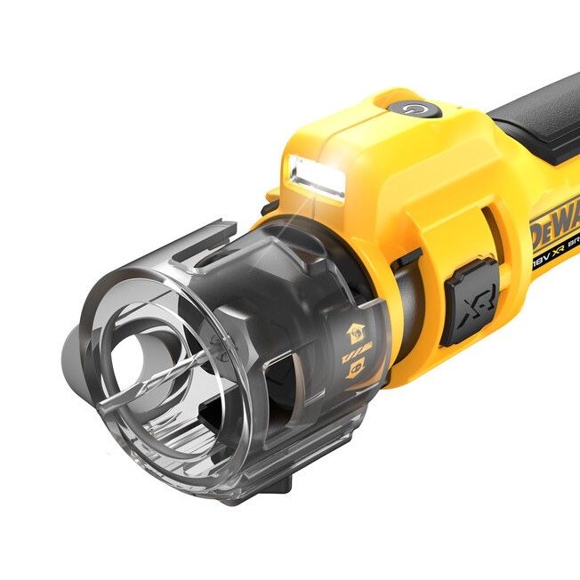 Акумулаторна фреза за гипсокартон DeWALT DCE555N 18V