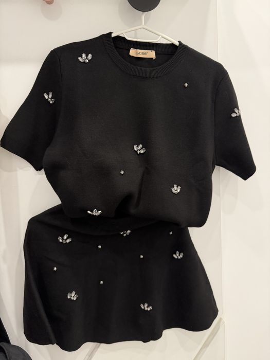 Сет плетиво в черно