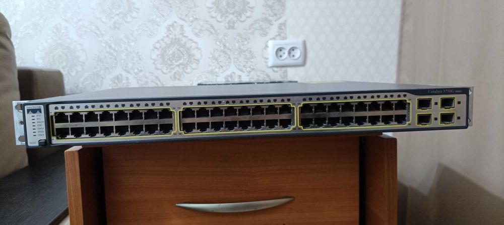 Коммутатор Cisco Catalyst WS-C3750G-48TS-S