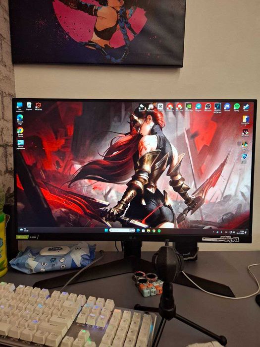 Монитор LG 27" 144Hz, 1920x1080