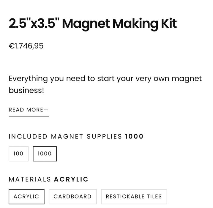 Преса за магнити