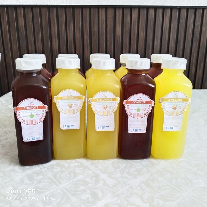 Натуральные компоты,соки и морсы