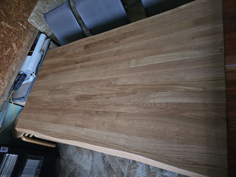 Masa dining bucatarie lemn stejar masiv