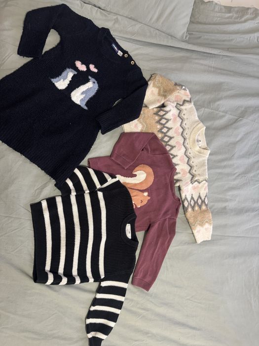 Сет Пуловери за момиче - размер 92