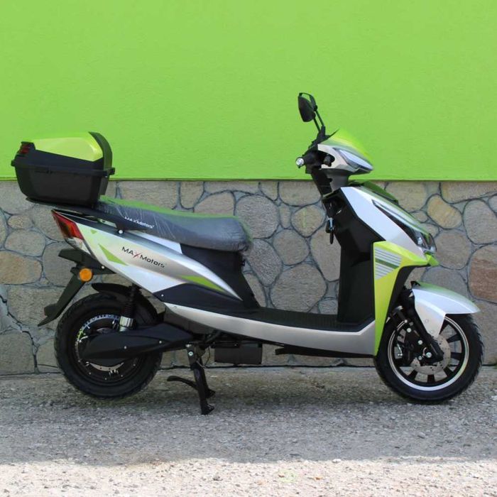 Електрически скутер MaxMotors Power G 3000W Green/Gray