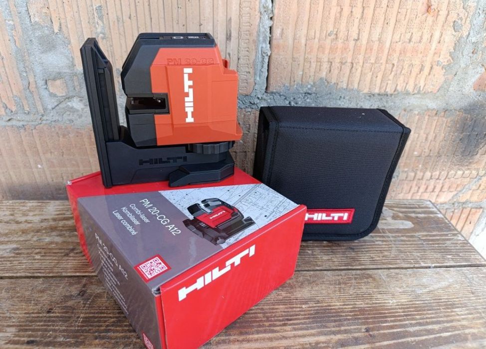 Hilti Laser PM CG-20 A12 cu lumină verde