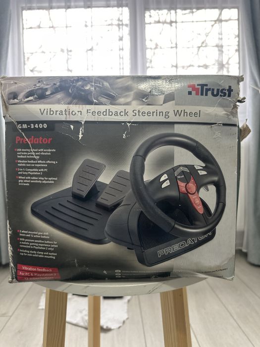 Volan Gaming Trust GM-3400 Predator – PC / PlayStation 2