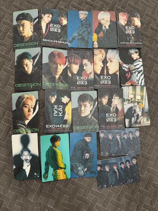 Карточки EXO