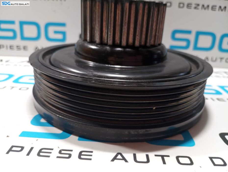 Fulie Rola Vibrochen Arbore Cotit Skoda Superb 2 1.6 TDI 2008 - 2015 Cod 038105243M [2840]