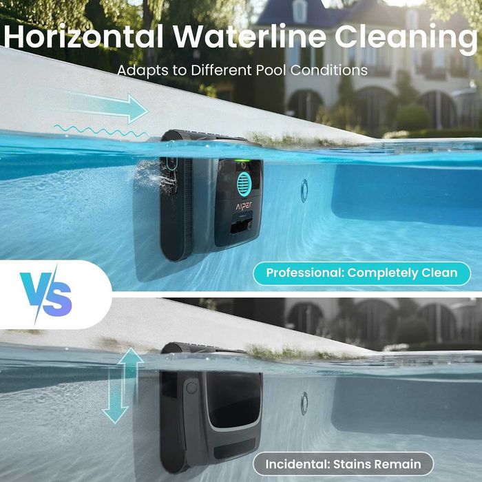 Беспроводной пылесос для бассейна Aiper Scuba S3 Robotic Pool Cleaner!