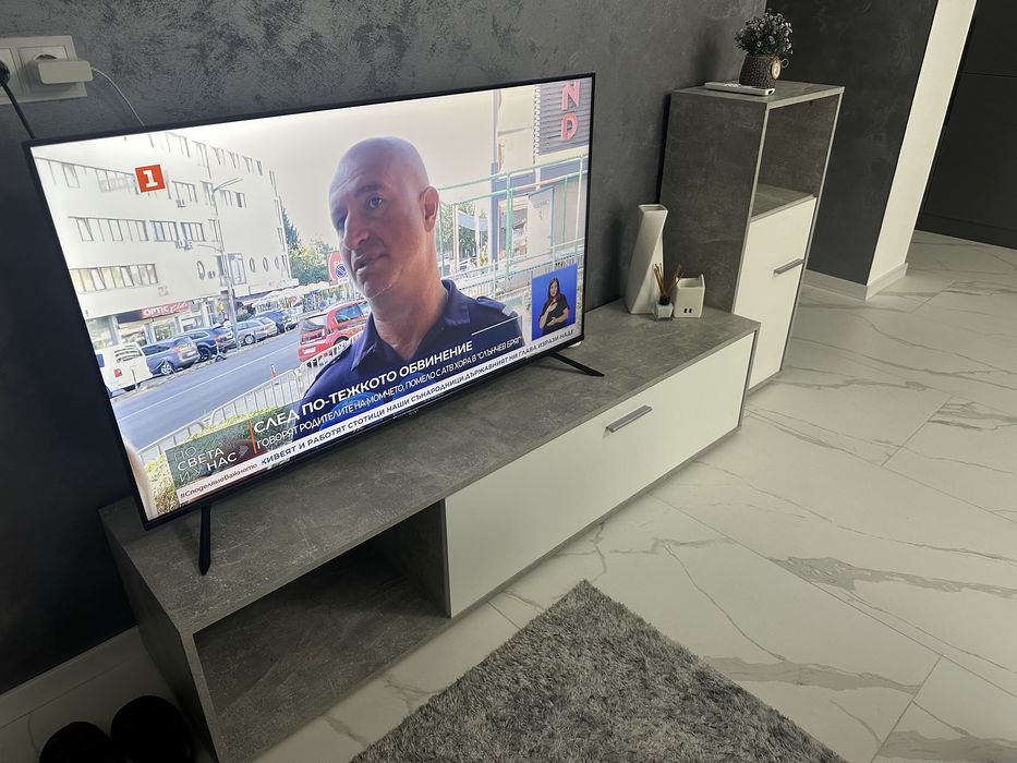 Секция за телевизор+шкаф 2бр