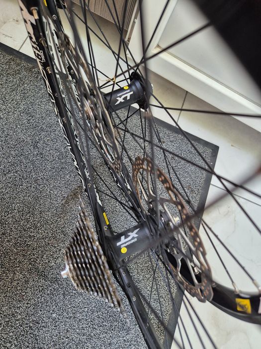 Bicicleta jante xt 26  jante semicursiera bontrager