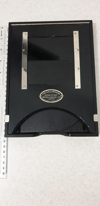 Accesoriu decorațiune lemn piele Tatlock Anglia 1940