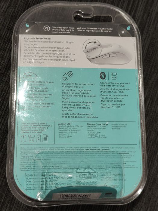 Mouse Wireless Logitech M650 L Silent (stangaci)