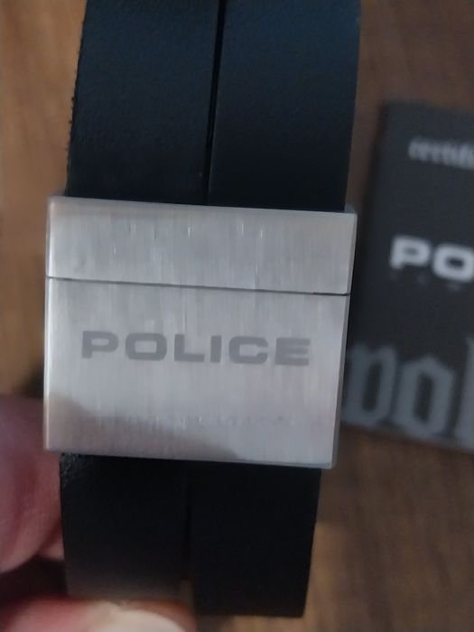 Кожена гривна Police