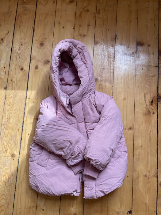 Пухено зимно ZARA яке р-р 116