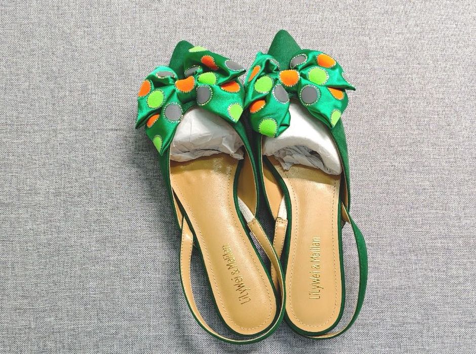 Обувки с отворена пета