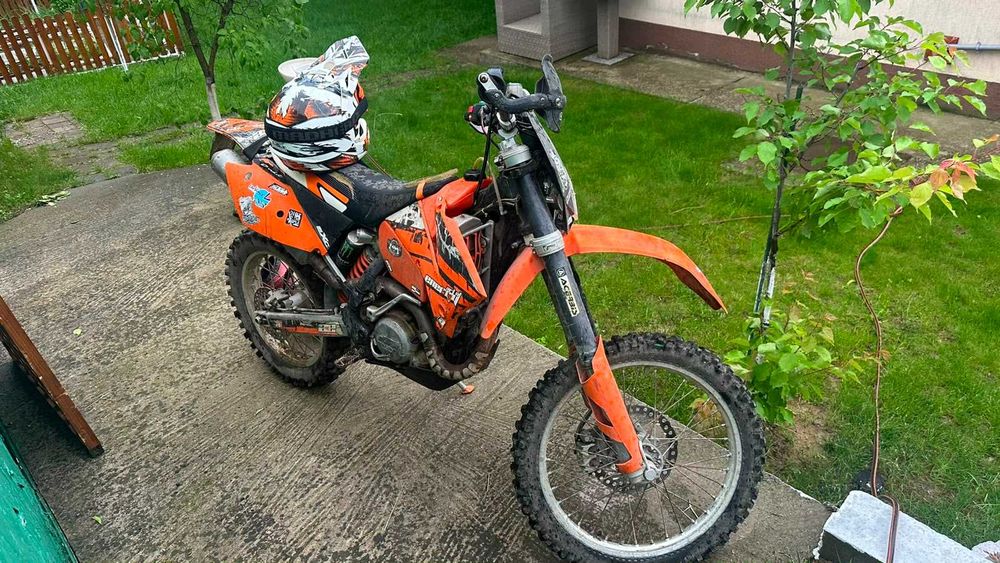 Vand KTM 450 EXC 2006 – înmatriculat + cască Cască Madhead xl , ochelari și Cizme Terrain TX Series MX 46