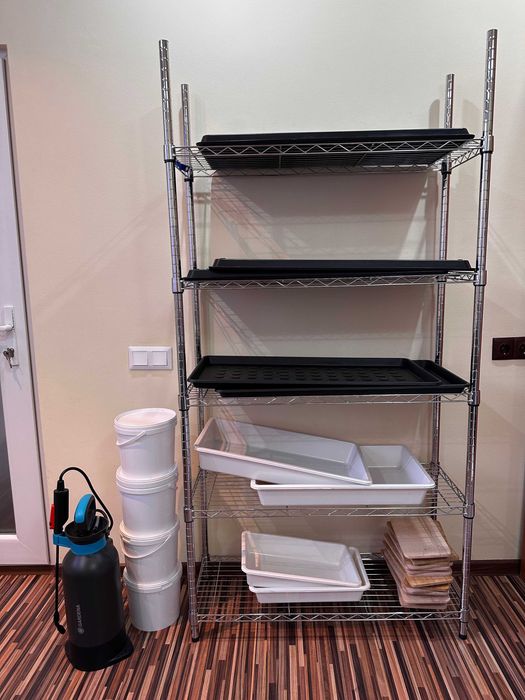 Sistem hidroponic pentru crestere microplante -- gata de productie