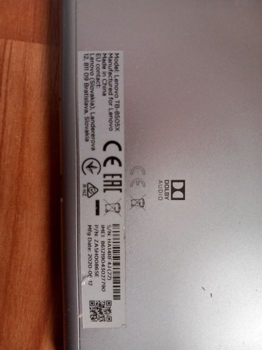 Tableta lenovo defecta