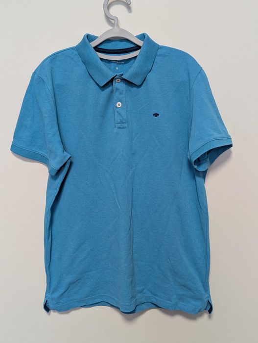 Tricou Polo Tom Tailor M, albastru, clasic, casual‑smart, everyday