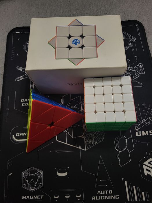 Кубик рубика, Gan 11m,5×5,pyraminx