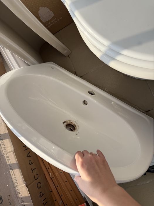 Продам унитаз и раковину за 20 тыс