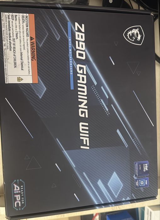 Placă de bază MSI Z890 GAMING WIFI (Intel LGA 1851, Chipset Z890, Wi-Fi, DDR5, Nouă)