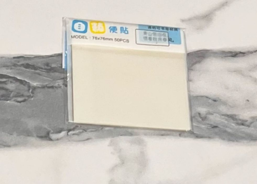 Прозрачные самоклеящиеся стикеры