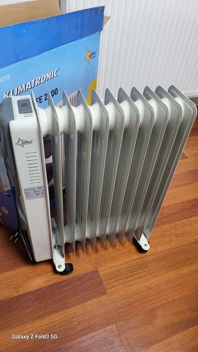 Calorifer electric pe ulei, 10 elemenți!