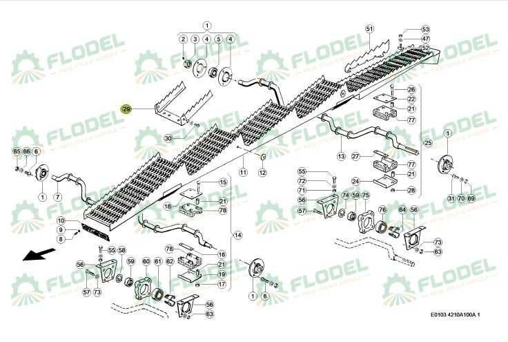 Suport cai combina agricola CLAAS 609705