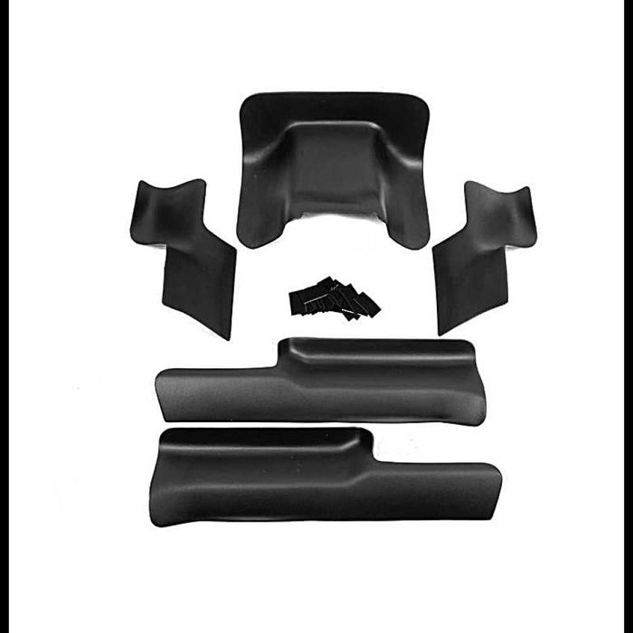 Set protectie praguri interior auto si tunel median compatibil Dacia Sandero III 2021-